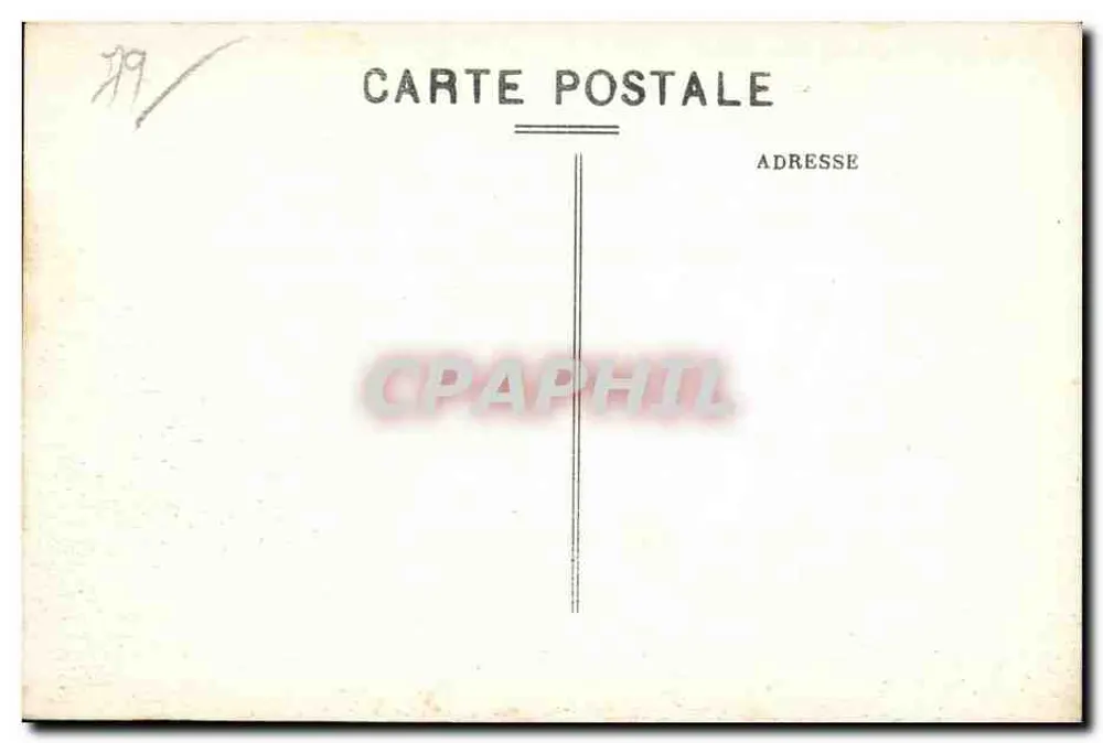 St-Jouin-de-Marnes (Deux-Sèvres) — A Igreja — Carta postal n°2 - Verso