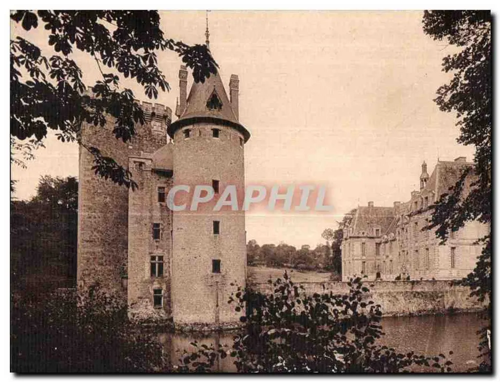 Schlösser von Poilou — Saint-Loup-sur-Thouet (Deux-Sèvres) — Raymond Bergerin Kunstausgabe, La Rochelle - Vorderseite