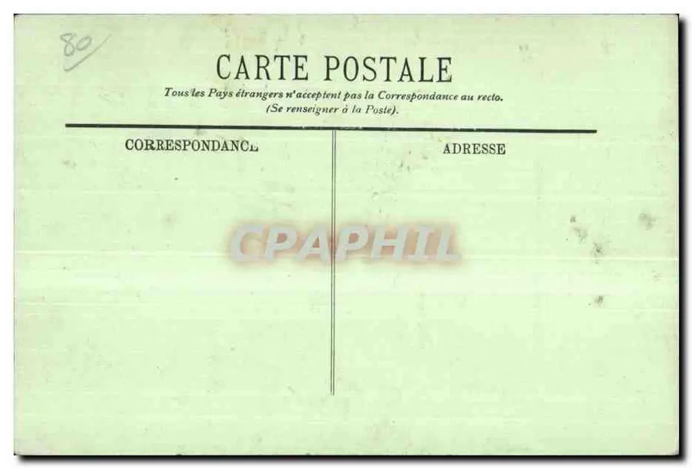 Abbeville — O Museu Boucher-de-Perthes — LL, n°58 - Verso