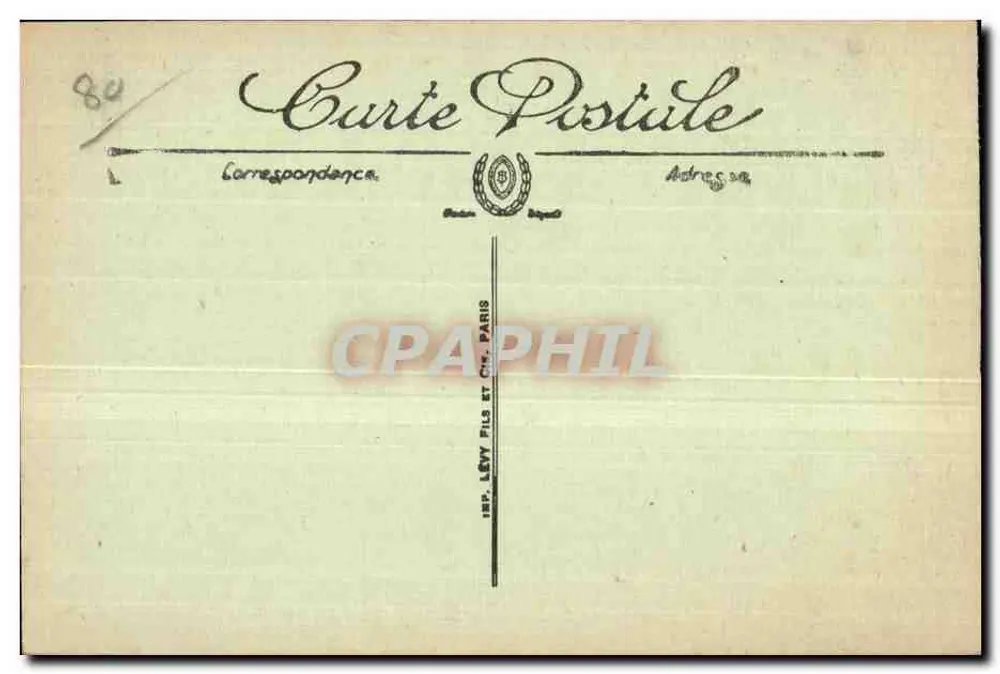 Abbeville — Die Somme und die Brücke Talence — LL. n°130 - Rückseite