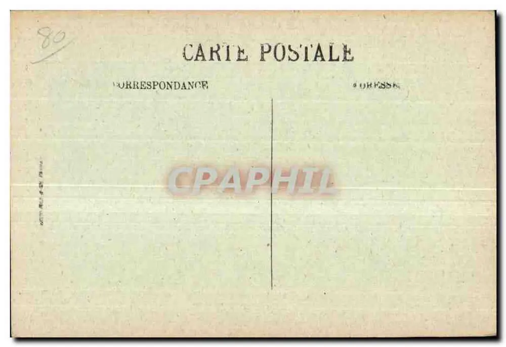 Abbeville — Pensionato Santo Fulfran, antigo hotel do século XVII — LL - Verso