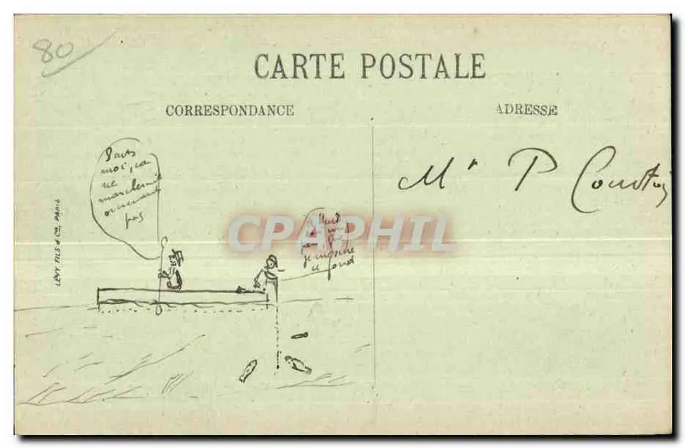 Abbeville — Sotto bosco, sul Scardon — LL - Verso