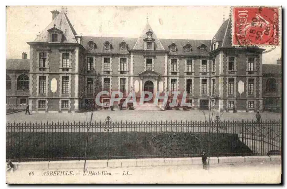 Abbeville — O Hotel-Dieu — LL. — n°68 - Frente
