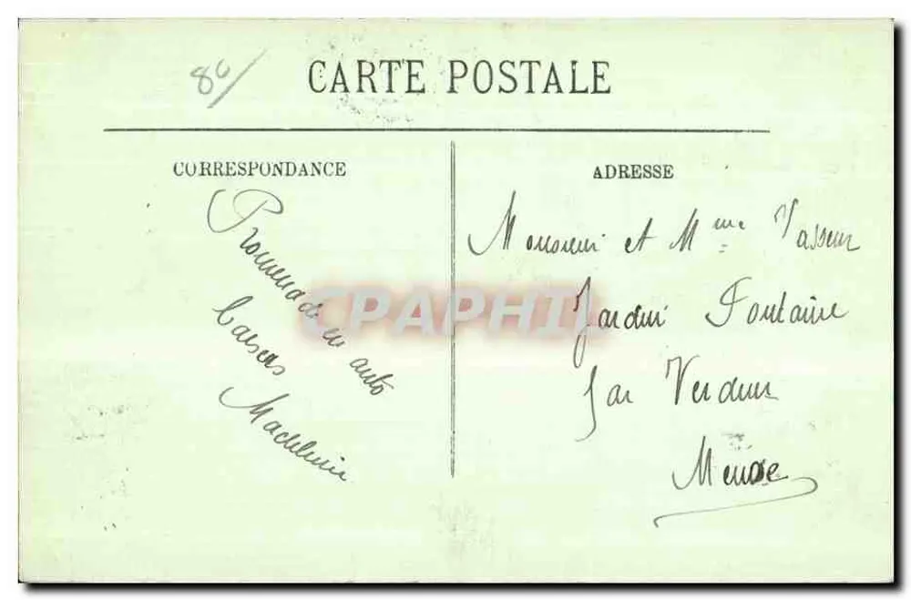 Abbeville — La iglesia de San Vulfrano, vista aérea — L.L. - Reverso