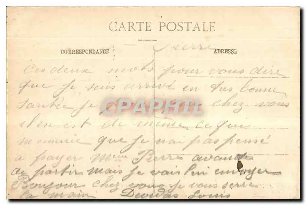Amiens — Les Nouveaux Bureaux de la Préfecture — Édition C. N. - Rückseite