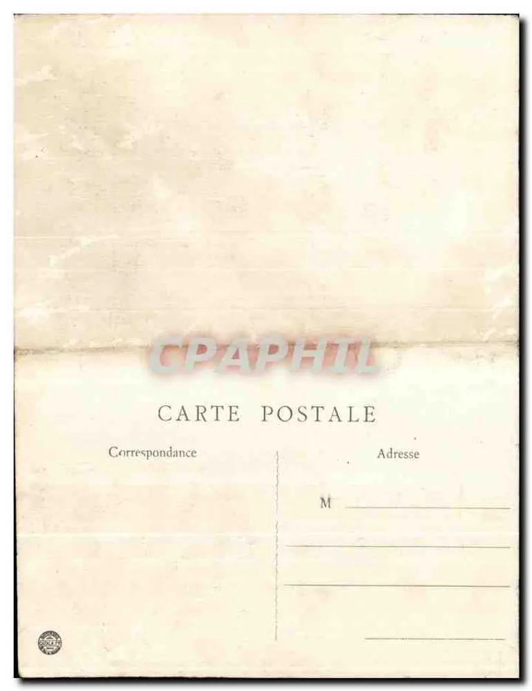 Albert (Somme) — Ansicht der Basilika und der Jungfrau vom Turm — G. Lalong, Paris - Rückseite