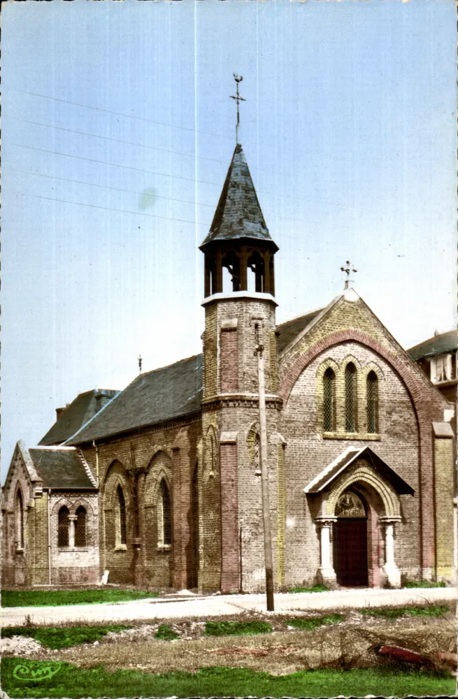 Cayeux-sur-Mer (Somme) — Capela — Imp. Macon (S. et L.) - Frente