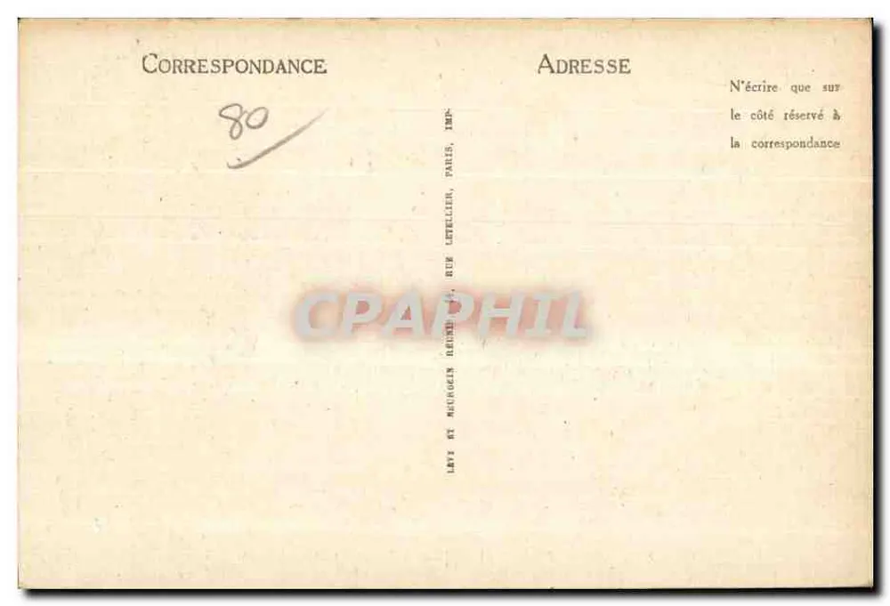 GAYEUX-SUR-MER — Les Planches et les Cabines — LL - Verso