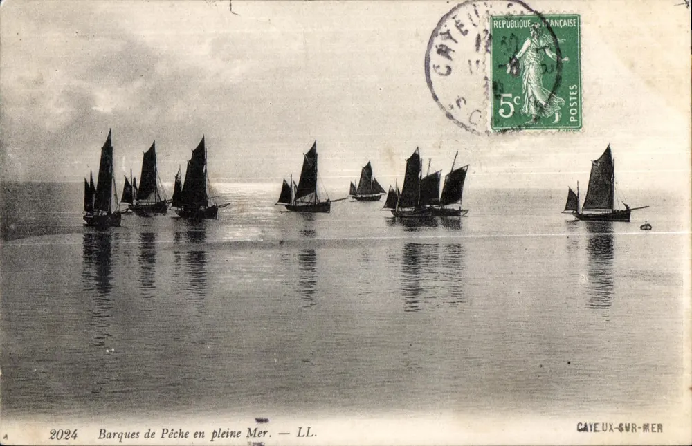 Fischboote auf See — LL. — CAYEUX-SUR-MER - Vorderseite