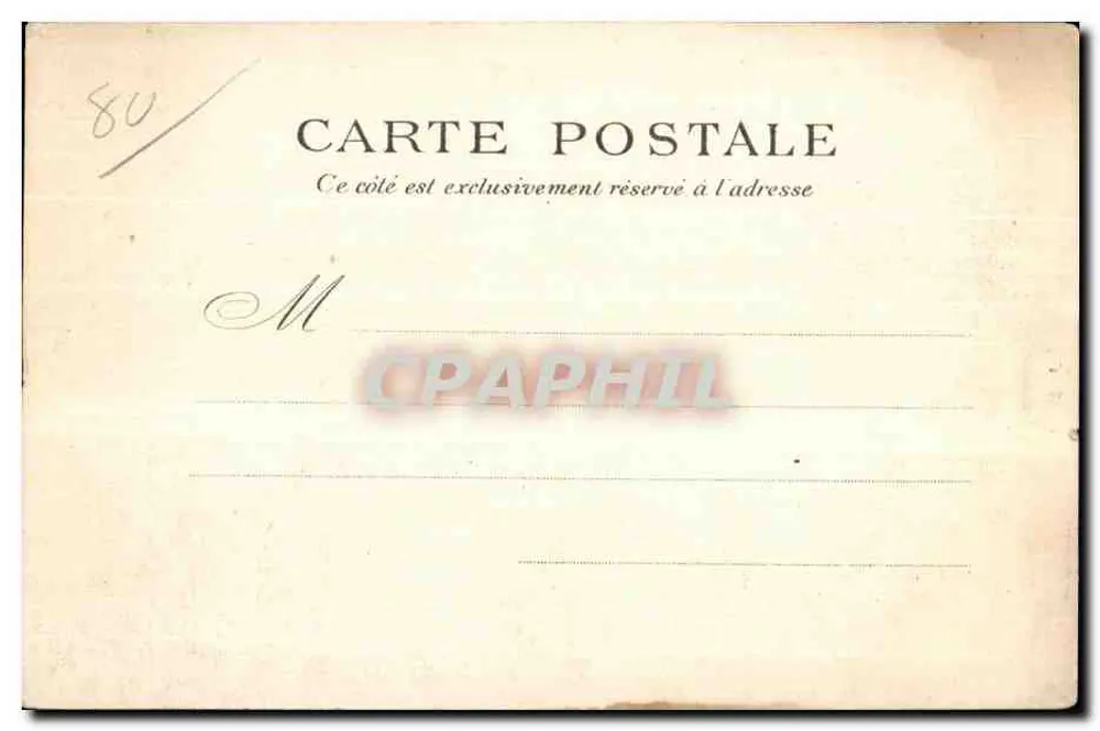 Doullens — A Cidadela — Editor não identificado, número de série 2164 - Verso