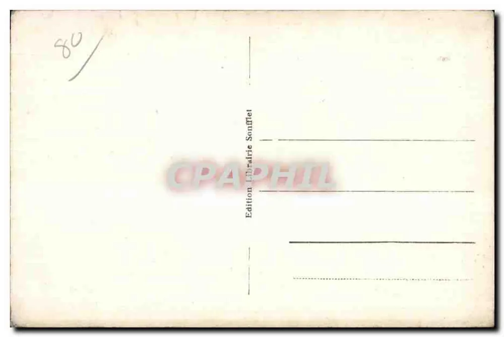 फोर्ट-महॉन-प्लाज़ - प्लाज़ - एडिटर सॉन्फ्लेट, संख्या 40 - पीछे