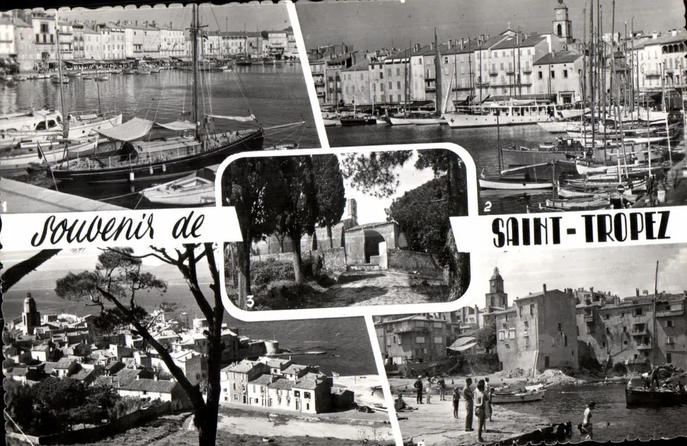 Saint-Tropez — Pamiątka — Wydawnictwo Rella, Nice - Awers