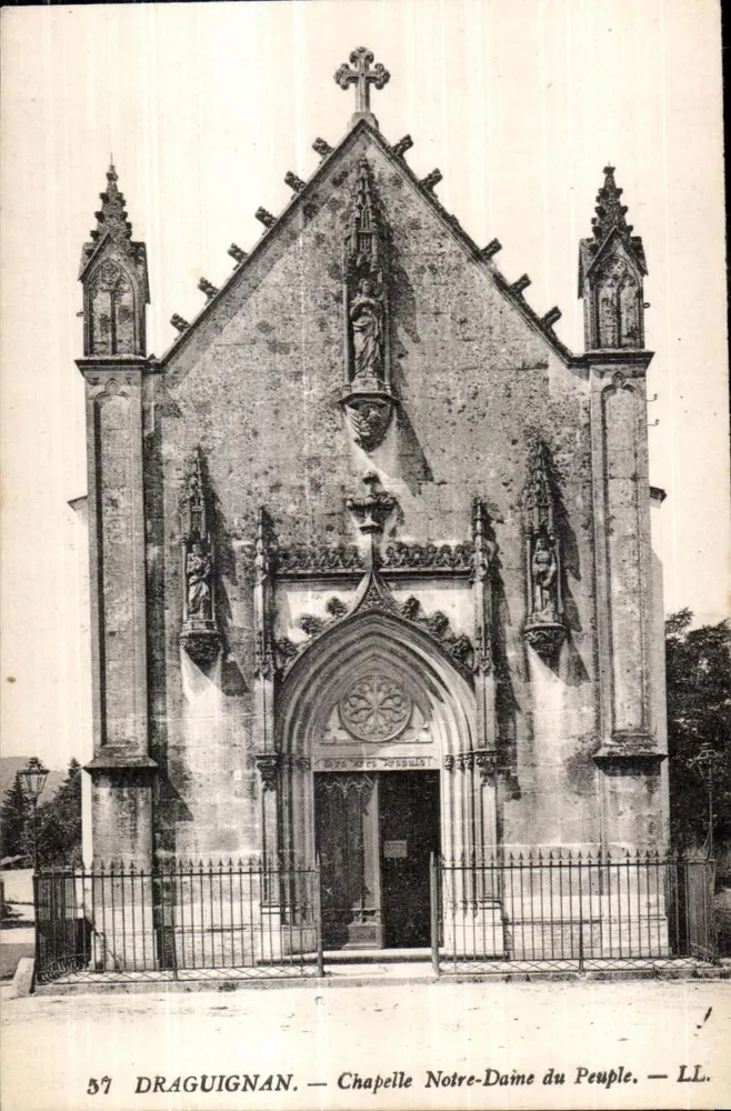 Draguignan — Capela Nossa Senhora do Povo — LL. - Frente