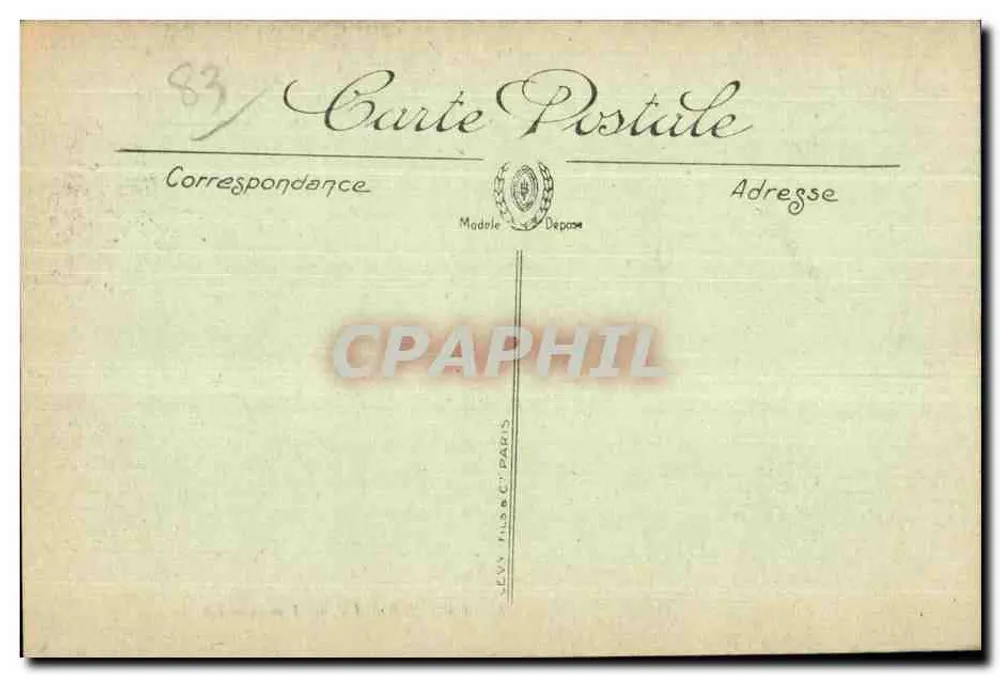 Draguignan — Vista geral — LL. - Verso