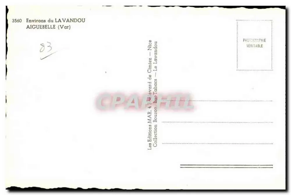 Ao redor de Lavandou — Aiguebelle (Var) — Les Éditions MAR - Verso