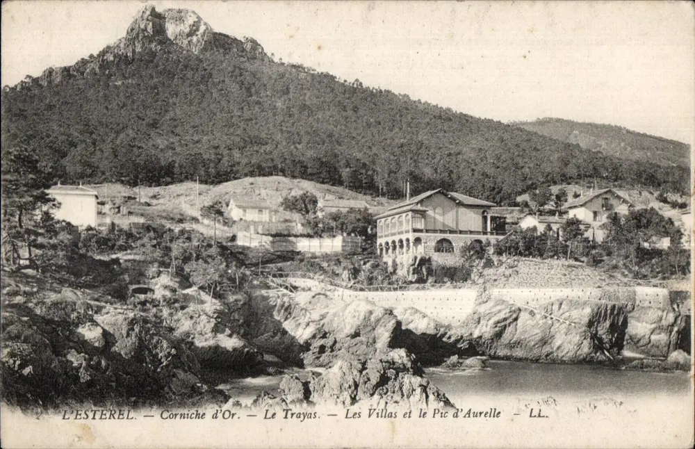 L'ESTEREL — Corniche d'Or — Le Trayas — Die Villen und der Pic d'Aurelle — LL. - Vorderseite