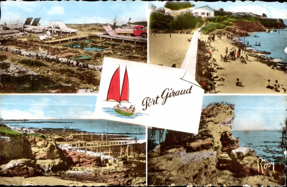 Port Giraud — Panoramablick — F. Chapeau, Verlag Nr. 544 - Vorderseite