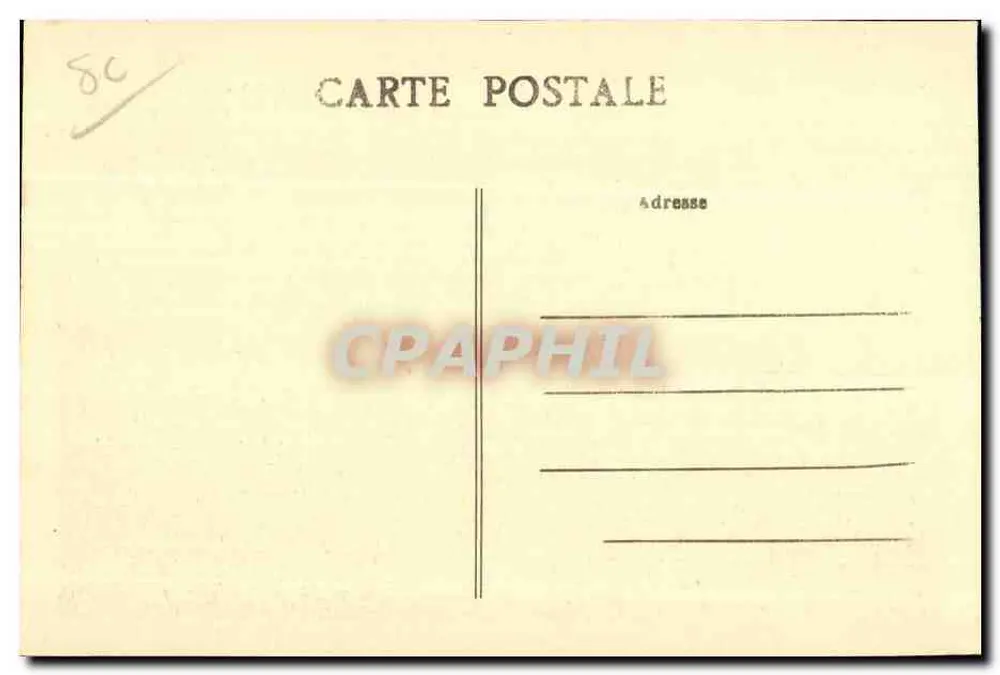 La Boisselle (Somme) — Schacht der Route de Bapaume — Eingang zum unterirdischen Schutzraum — R. Grossel, Buchhändler in Albert - Rückseite
