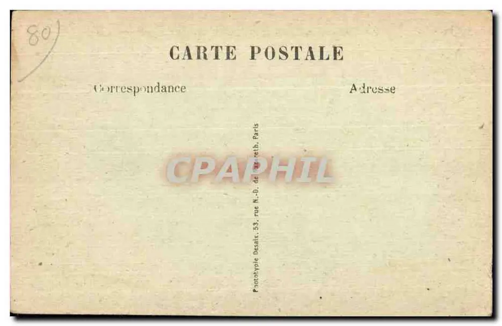 Ainval-Septoutre (Somme) — Cemitério militar — Édit. Hovette - Verso