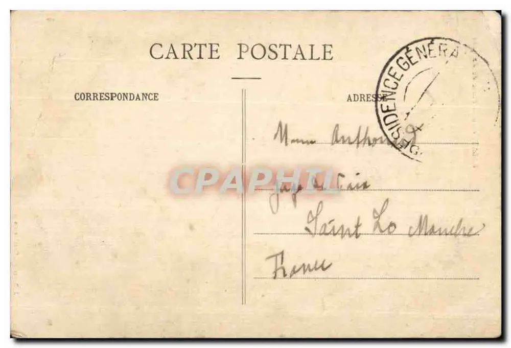 Rabat — Porte de Mosquée — J. Boussuge, Casablanca, n°10 - Verso