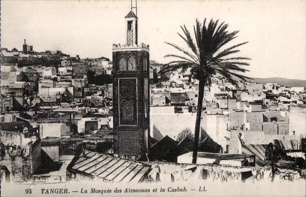 Tanger — Die Moschee der Aissaouas und die Kasbah — LL - Vorderseite