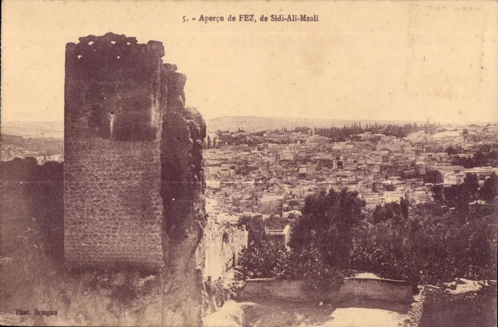 Vista de Fès — de Sidi-Ali-Mzali — Fot. Bringàu - Frente