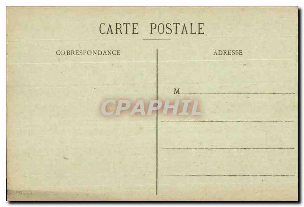 Fès - Bab El Ftouh e o Camp — Editor H. D. Sicire, Fès, n° 219 - Verso