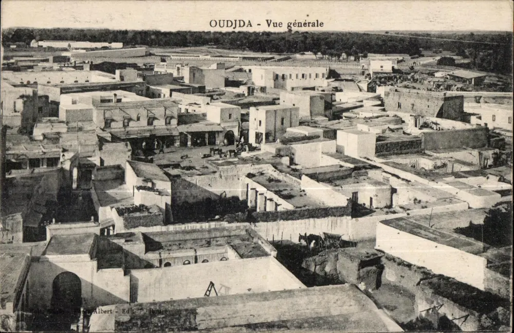 Oudjda - Vista geral — Editor Albert, Argélia - Frente