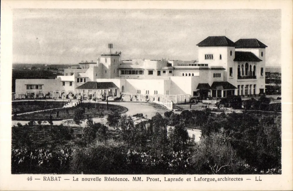 Rabat — La nuova Residenza — MM. Prost, Laprade et Laforgue, architetti — LI - Recto