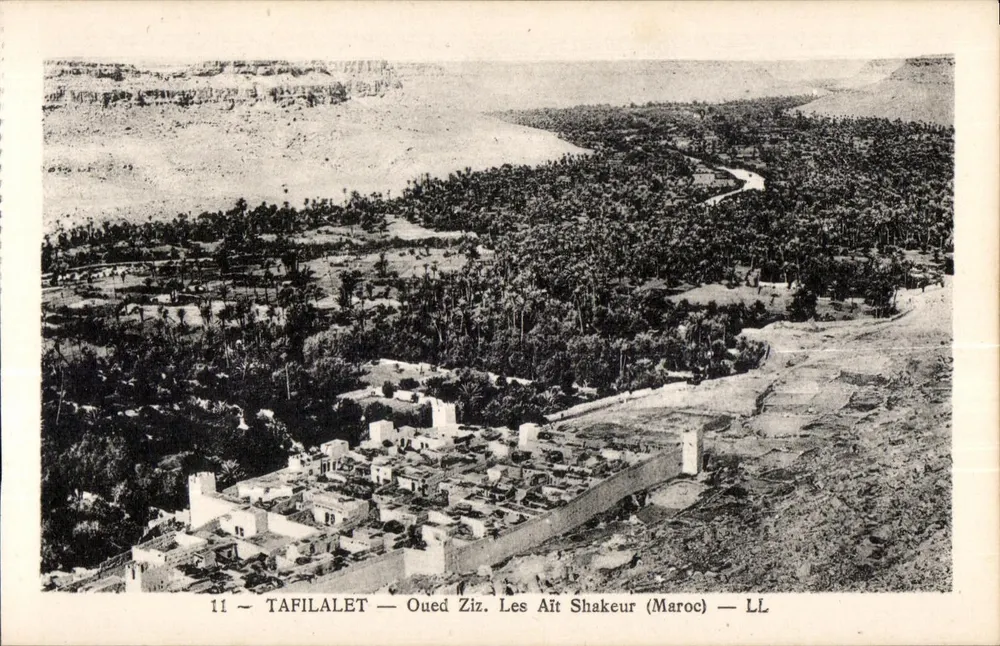 Tafilalet — Oued Ziz. Les Aït Shakeur (Marokko) — LL - Vorderseite