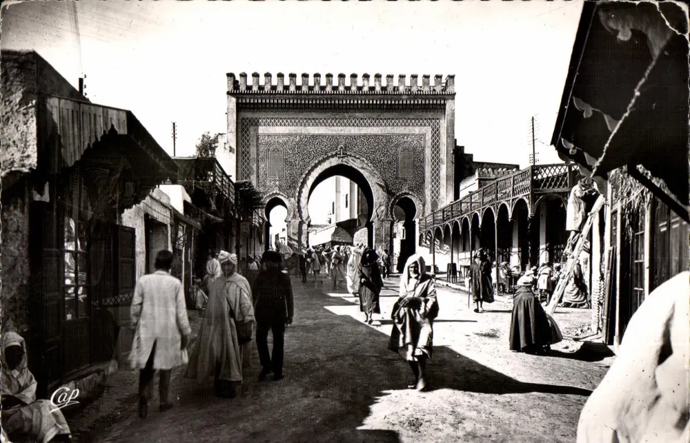 Fès — Tor von Bou Jeloud — Cap - Vorderseite