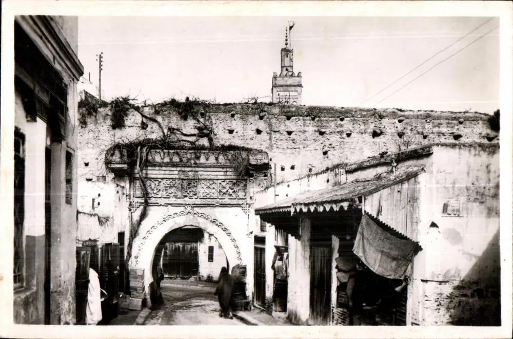 Entrada do bairro Djemaa Zitouna — Meknès — REAL-PHOTO C.A.P. Paris - Frente