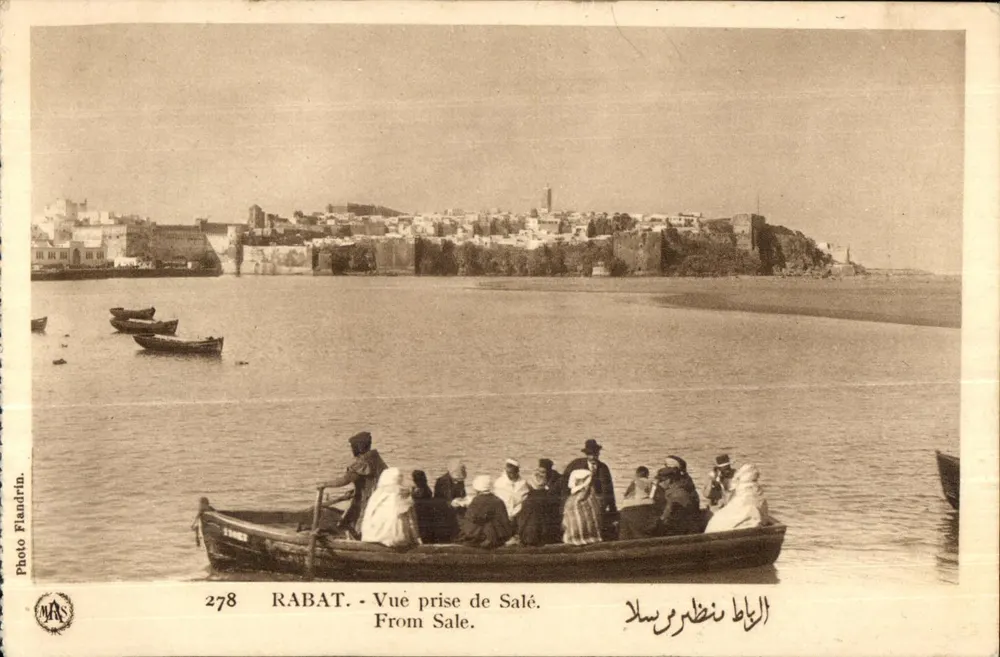 RABAT - Ansicht von Salé — Photo Flandrin, Nr. 278 - Vorderseite