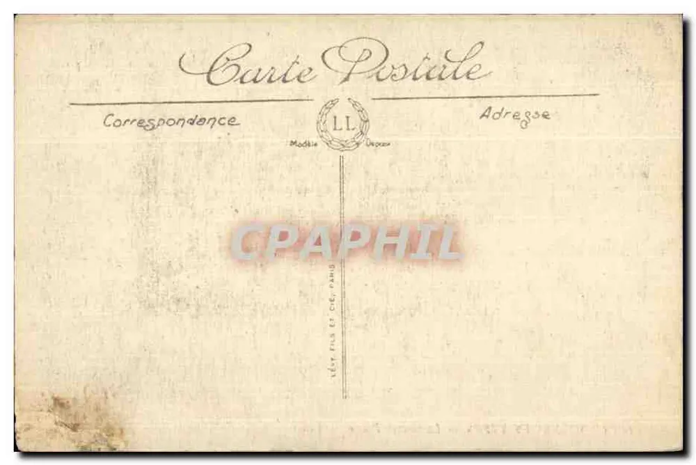 Scènes et Types — La Grande Prière — LL. — n° 6018 - Verso