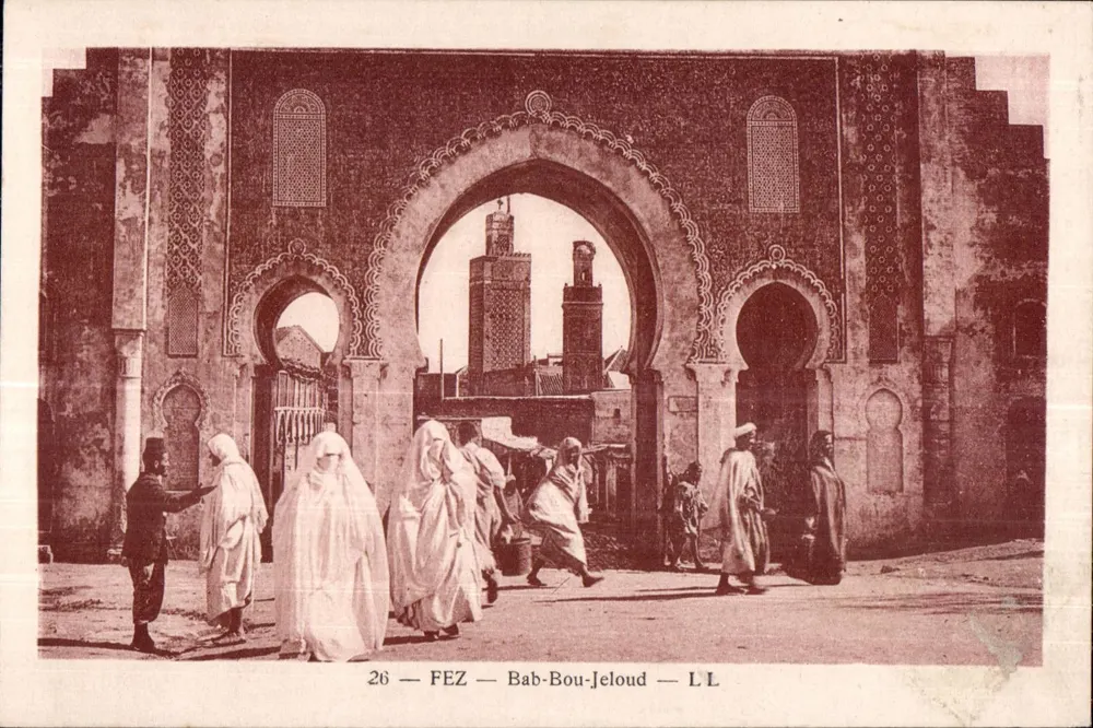 Fès — Bab-Bou-Jeloud — L.L. n°26 - Frente