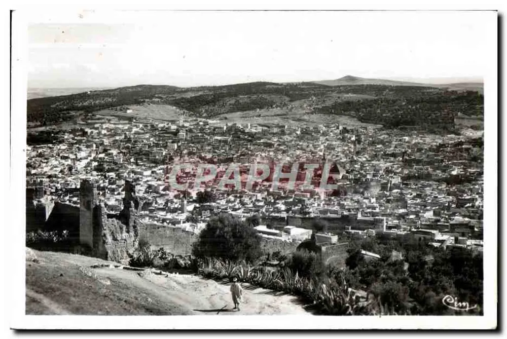 Fès Medina (Marokko) — Ansicht von Méridine — Verleger Méridine - Vorderseite