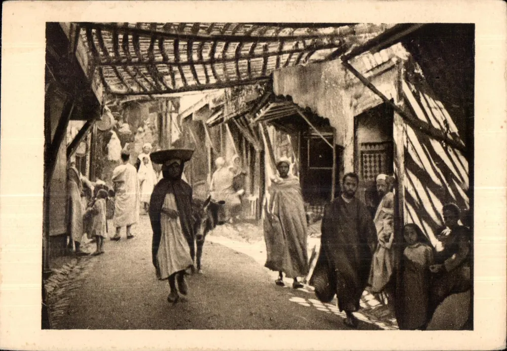 Marrocos — Nas Feiras — Fotografia René Moreau - Frente