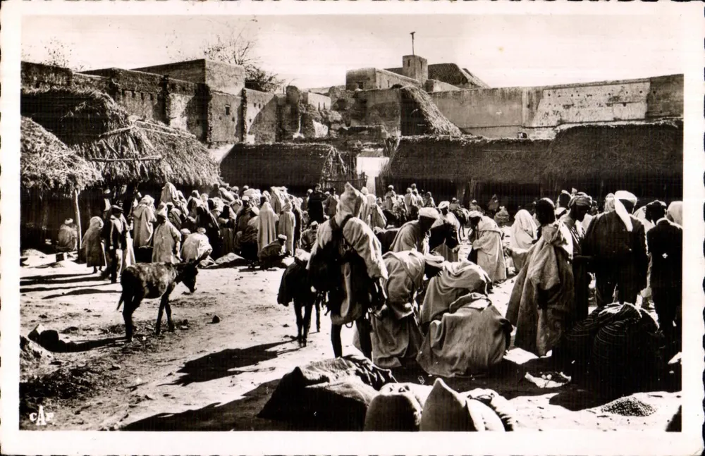 Meknès — Ein Eck des Getreidemarkts — Goëlle Éponard - Vorderseite