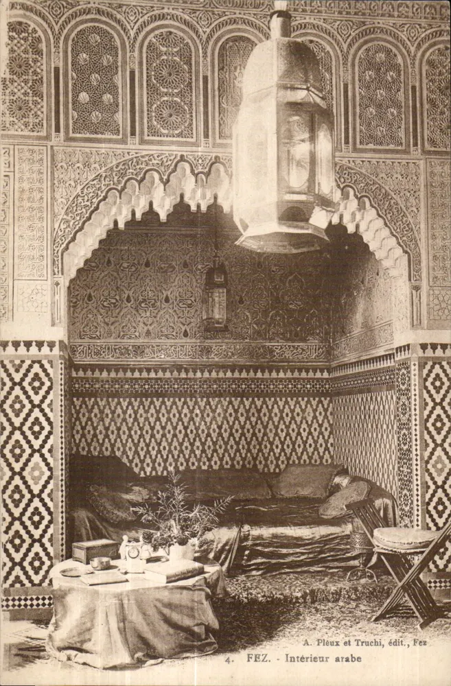फेज़ - एक अरबी अंतर्दृश्य — A. Pleux और Truchi, प्रकाशक, फेज़ - आगे