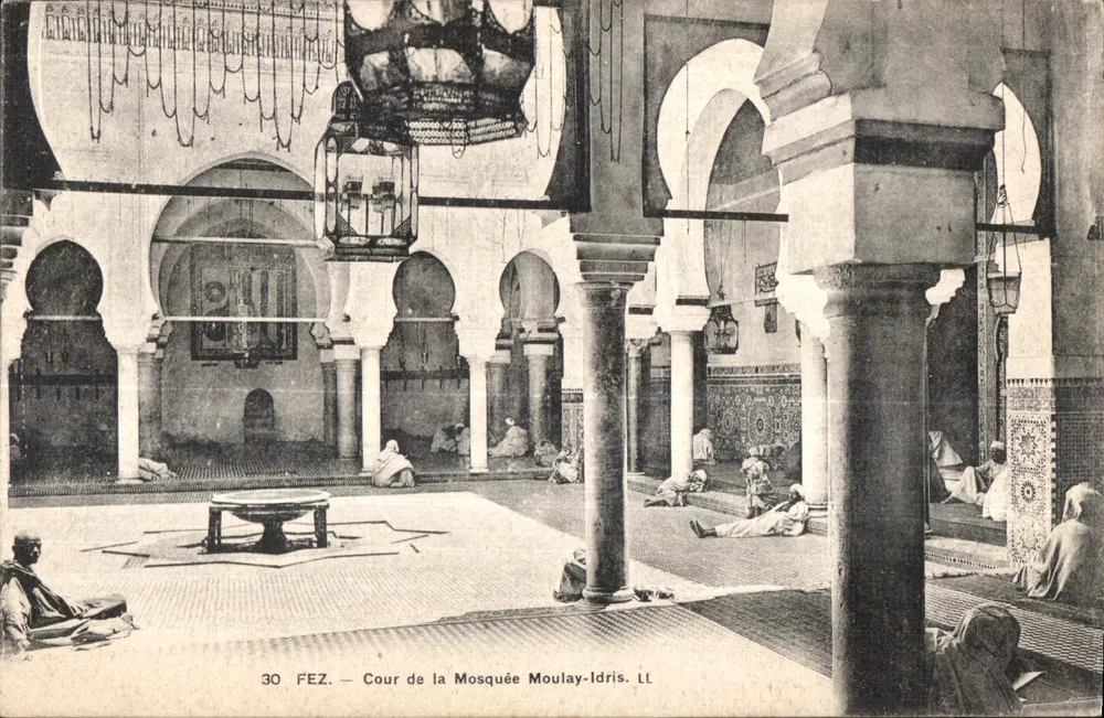 Cour der Moschee Moulay-Idris — Fez — LL n°30 - Vorderseite