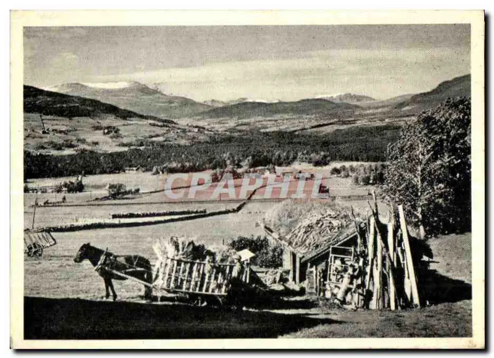 Ländliches norwegisches Landschaftsbild — Opdal, Norwegen — Verlag unbekannt - Vorderseite