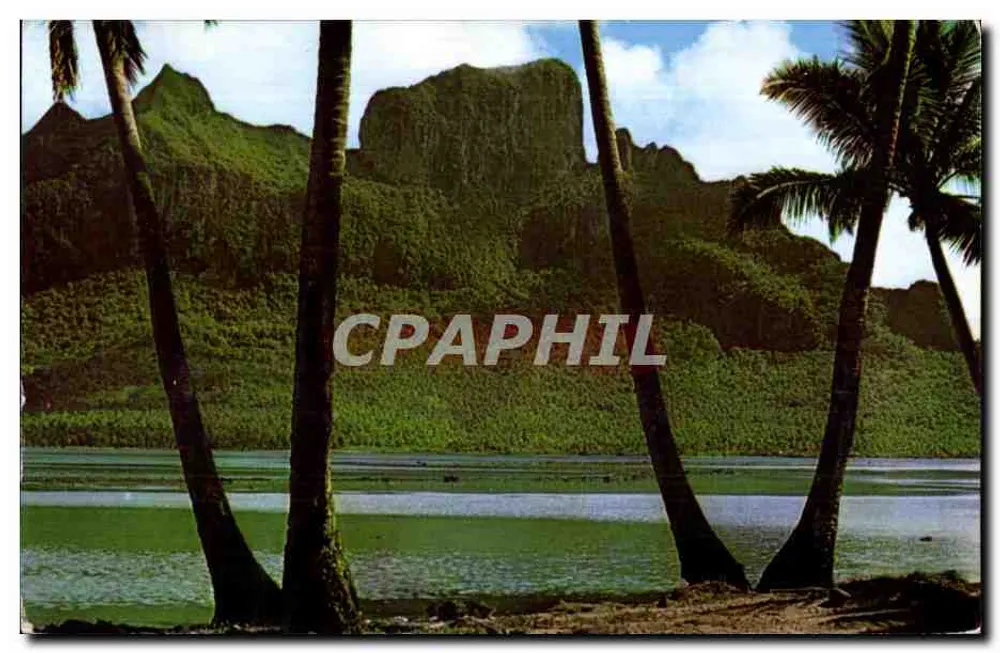 Landschaft von Bora Bora — Französisch-Polynesien — n° C19686 - Vorderseite