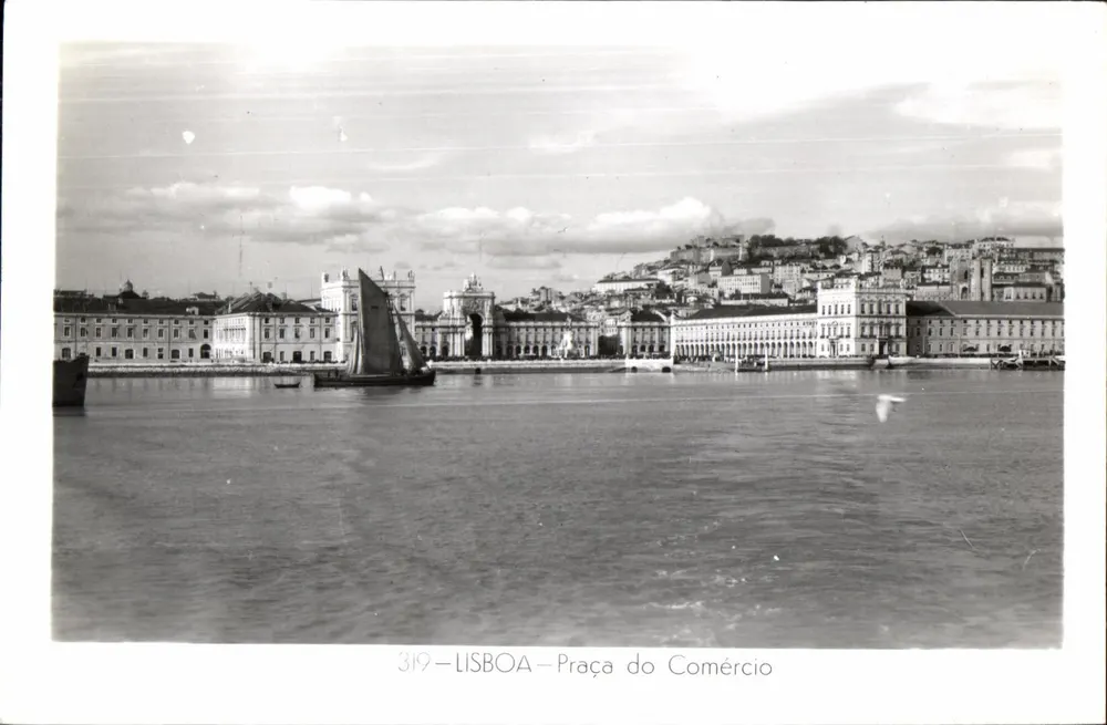 Lissabon — Place du Commerce — Edition - Vorderseite