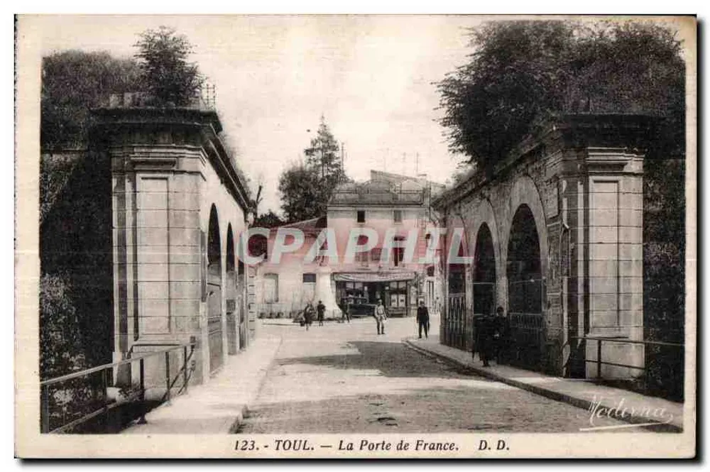 TOUL — La Porte de France — D.D. — Nr. 123 - Vorderseite
