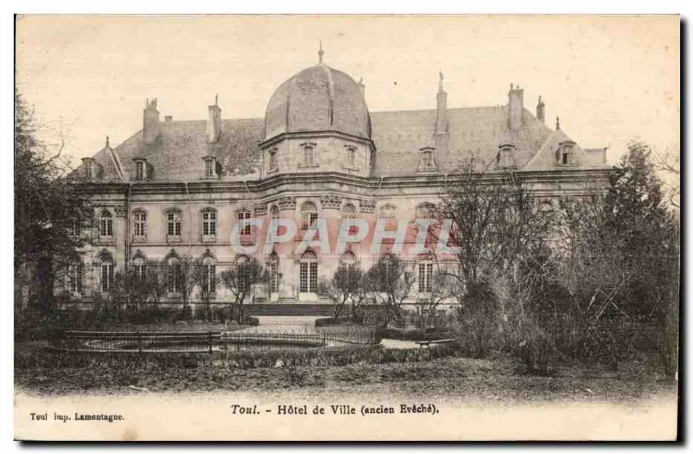 Toul - Rathaus (ehemaliges Bischofsschloss) — Lamontagne, Drucker - Vorderseite