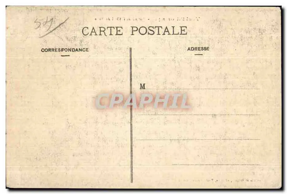 Toul Pittoresque - Portal do Hotel de Ville — Gerdolle e Briquet, editores, Toul - Verso