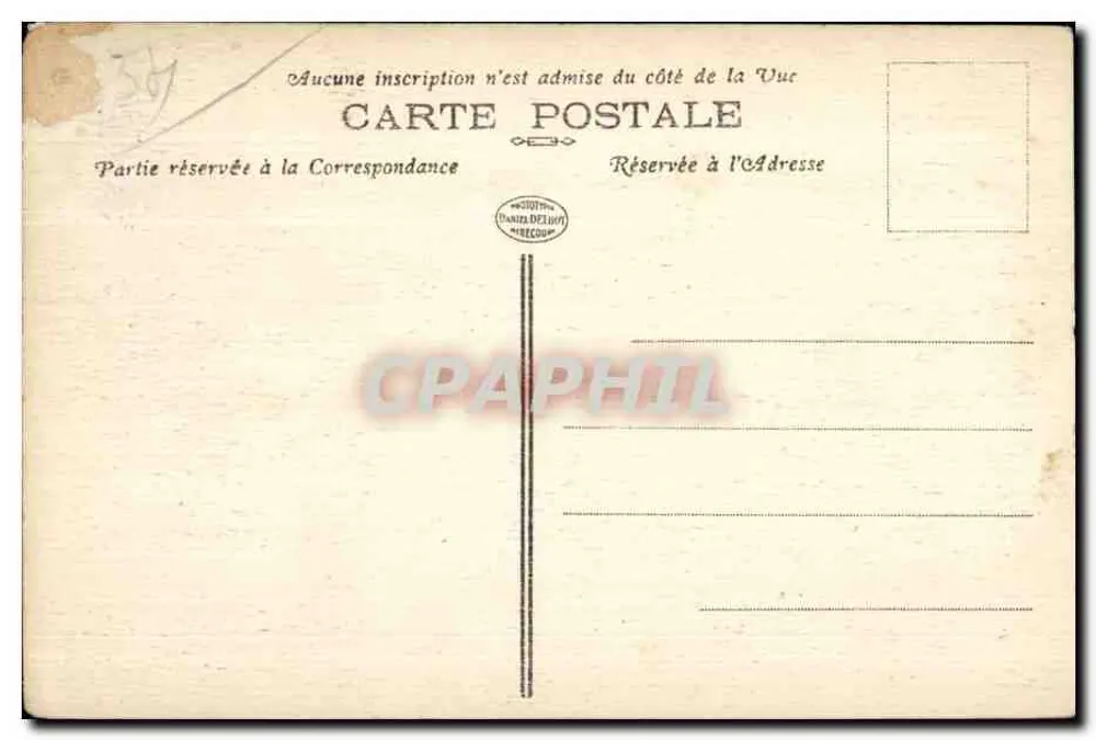 Toul — Cours Alsace-Lorraine — éditeur D. D. - Verso