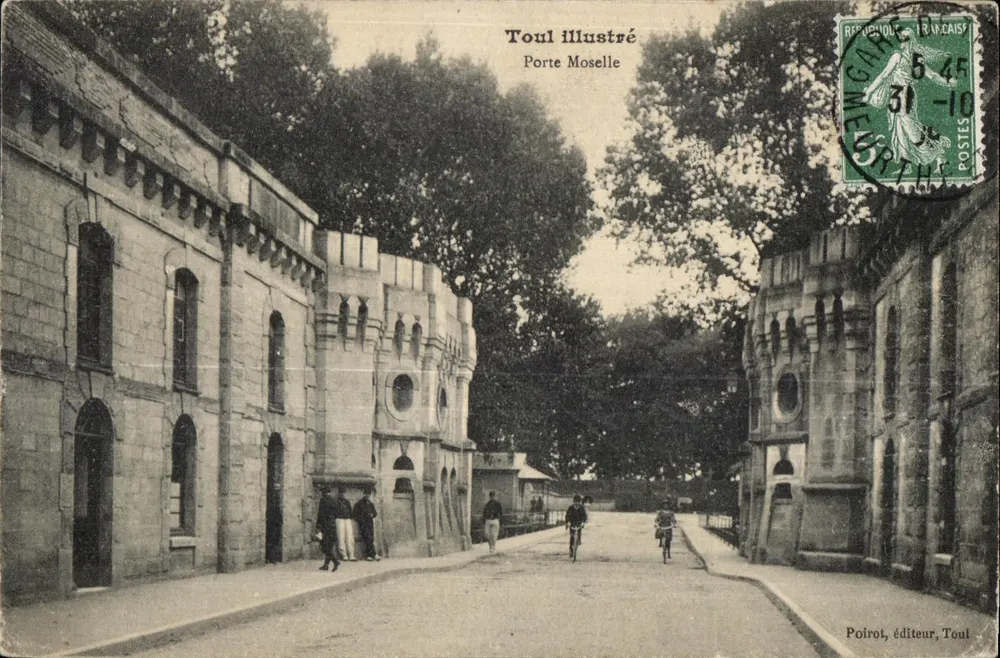Toul illustré — Poort Moselle — Poirot, uitgever, Toul - Voorkant