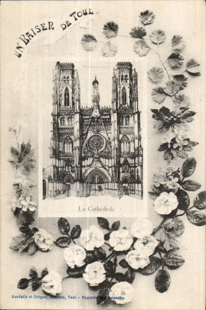 A Catedral — Toul — Gerdelle et Briquet, Toul - Frente