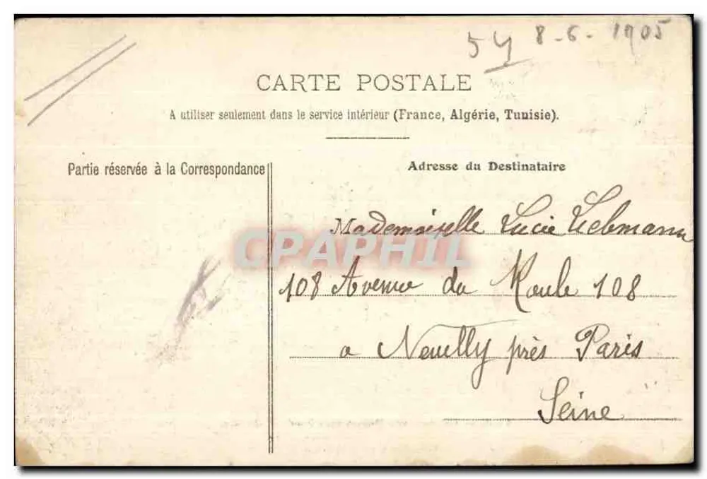 Toul — 156. Infanterieregiment — Eingang zum Quartier — La Lorraine illustrée - Rückseite
